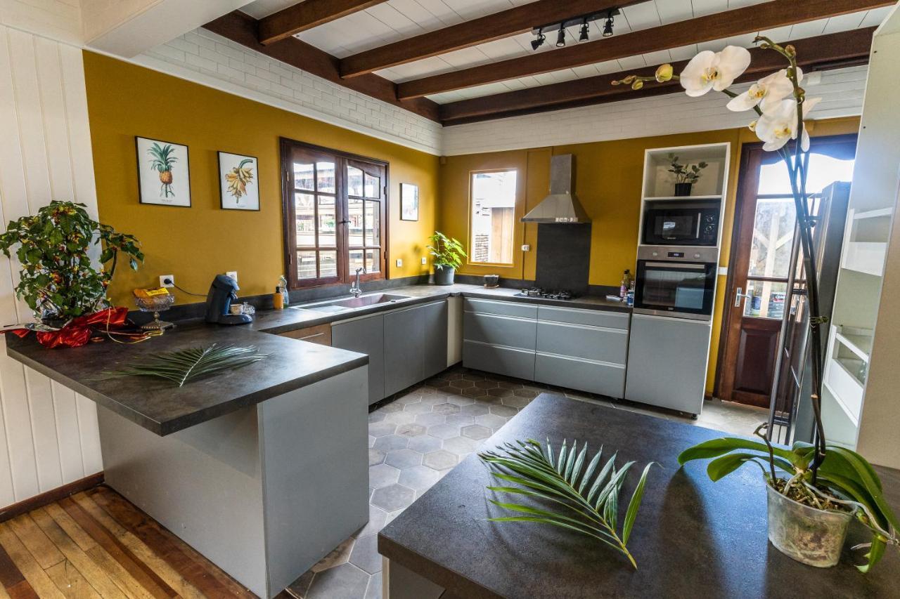 Magnifique villa avec cheminée au tevelave Les Avirons Extérieur photo
