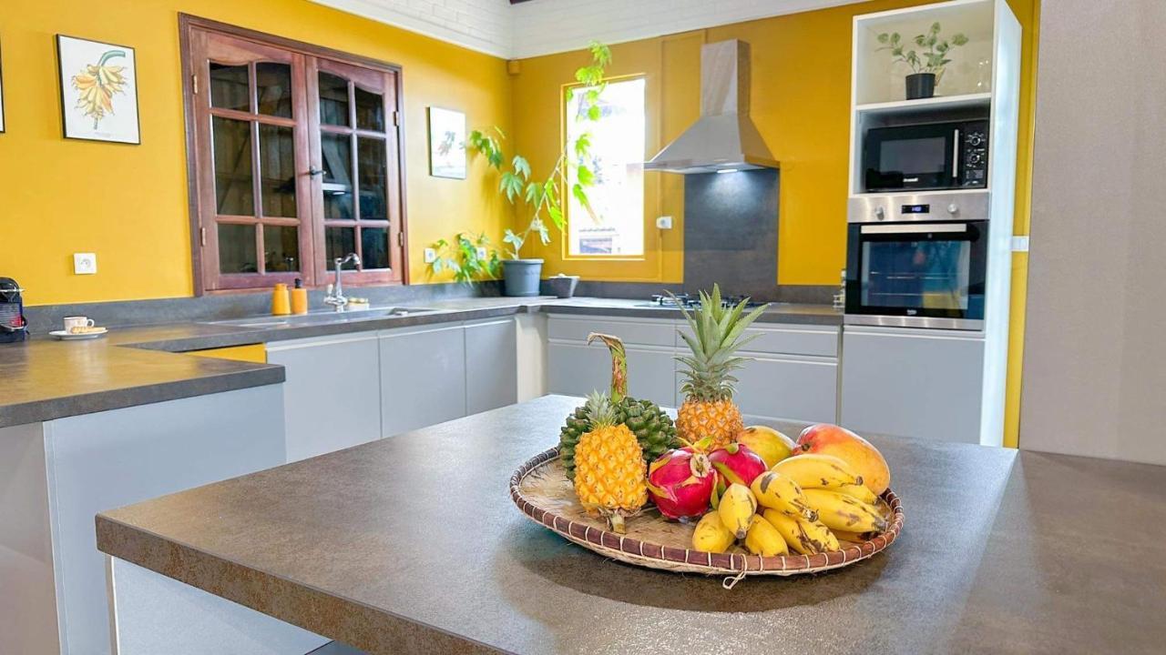Magnifique villa avec cheminée au tevelave Les Avirons Extérieur photo